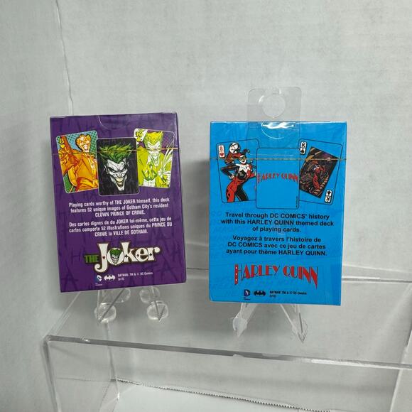 The Joker and Harley Quinn Playing Cards - Picture 2 of 8